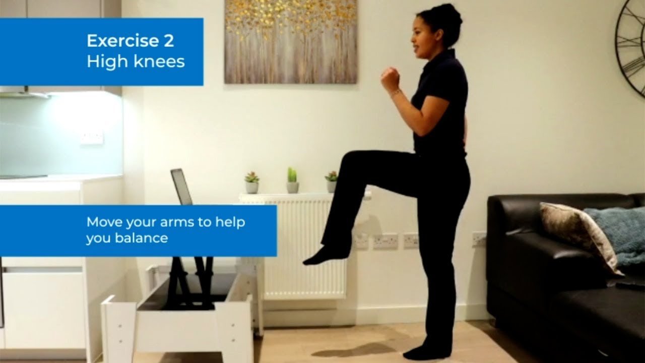 Chair yoga: a 5-minute gentle home workout