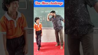 One move challenge / innovative ideas #education #maths #students #school #youtubeshorts
