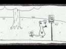 Mouse and Blob Cartoon