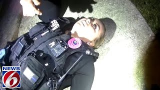 Bodycam footage shows officer overdose after being exposed to fentanyl