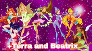 Magic Winx With Terra And Beatrix No Tecna Fan Made