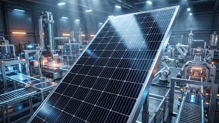 How Solar Panels Are Made | Inside a Modern TOPCon Solar Panel Factory (Full Documentary)