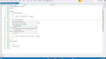 Virtual and Override function