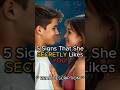 5 Signs She SECRETLY Like You! #shorts #psychologyfacts