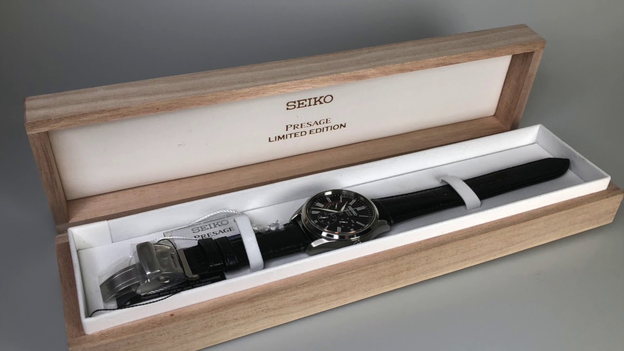 Seiko SPB085J1 Urushi    HD 720p