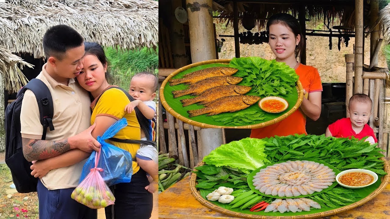 Harvesting Big Fish to Sell at The Market - Gardening - Cooking | Trieu Thi Thuy