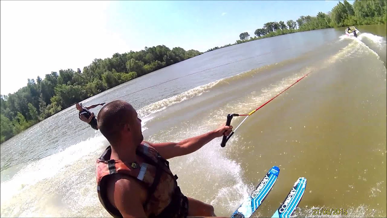 Водные лыжи на волге