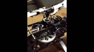 Trex 600 EFL Pro DFC Head and Swash with Align tail upgrade PT1