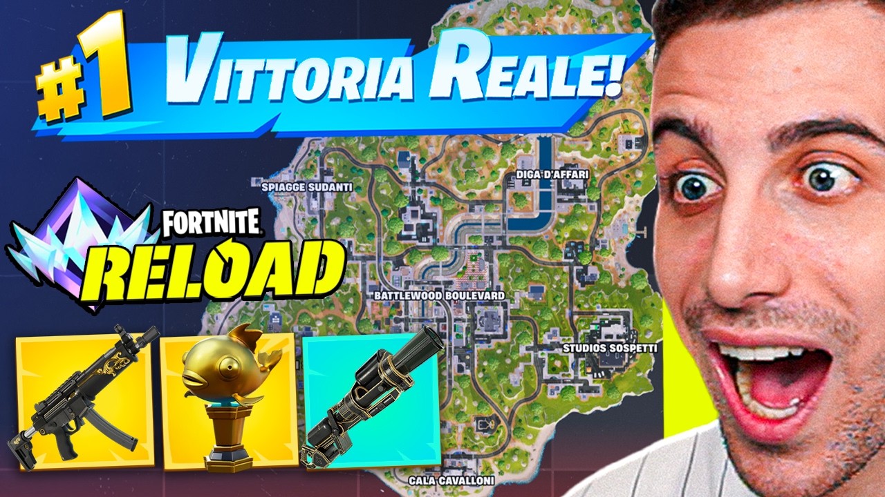 TROPPE Armi MITICHE ed ESOTICHE in UNREAL su Reload! Fortnite ITA