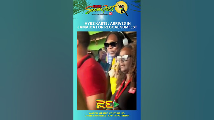 Vybz Kartel in Jamaica! The comet has arrived!  #dancehall #reggae #retvsumfestexperience