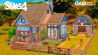 Tiny Horse Ranch | Shell Challenge |  No CC | Speed Build thesims4 speedbuild sims4