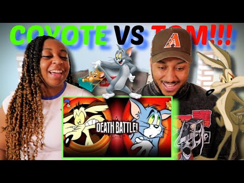 DEATH BATTLE "Wile E. Coyote VS Tom Cat (Looney Tunes VS Tom & Jerry)" REACTION!!