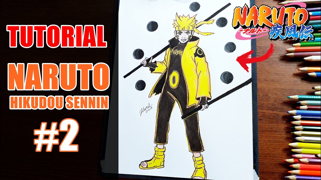Naruto dos seis caminhos para colorir - Imprimir Desenhos