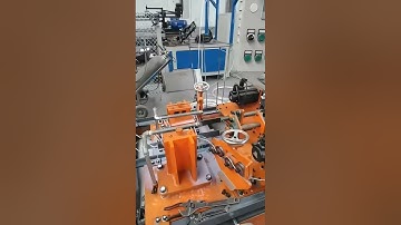double wire double mold chain link fence making machine