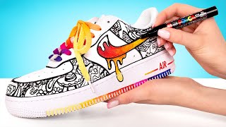 Cartoon Nike Air Force 1 Personalizzate 