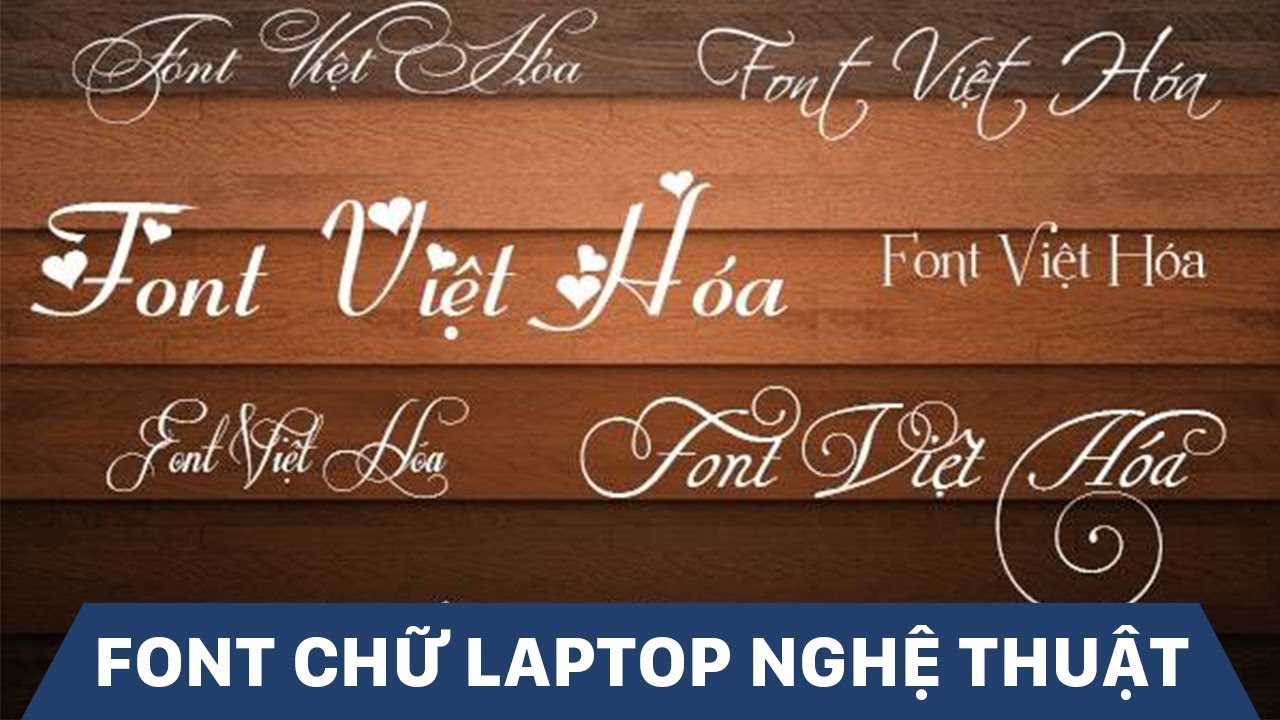 Cách cài đặt font chữ tiếng việt cho máy tính cực đơn... - youtube