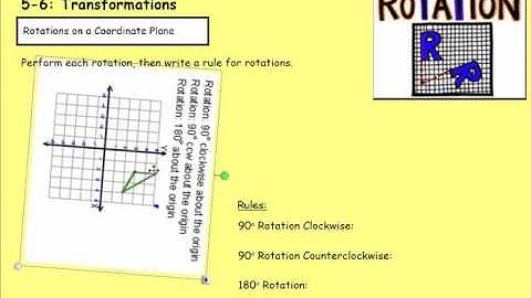 Math 8: 5-6: Transformations