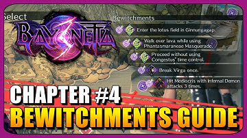 Bayonetta 3 - Chapter 4 | All Bewitchments Guide
