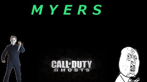 Michael Myers: Tricking The Killer(CoD: Ghost Custom Game)