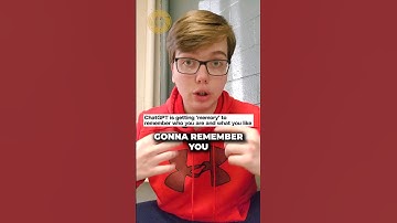 👍⚡️ CHATGPT is Gonna REMEMBER YOU ❗️🔥 #ai #chatgpt #openai #gpt