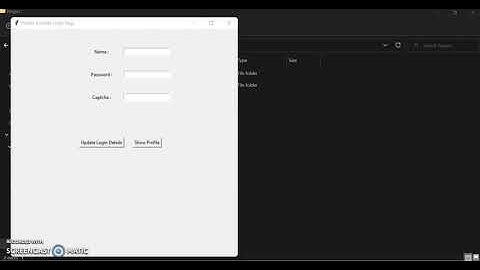 Darsh Garg / Project - 177 (Private Variable Login Page) / WhiteHat Jr / Python Coding / Spyder