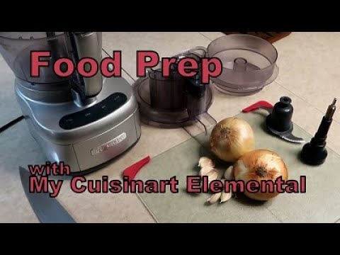 Cuisinart Elemental Food Processor w/Dicing Kit and Adjustable