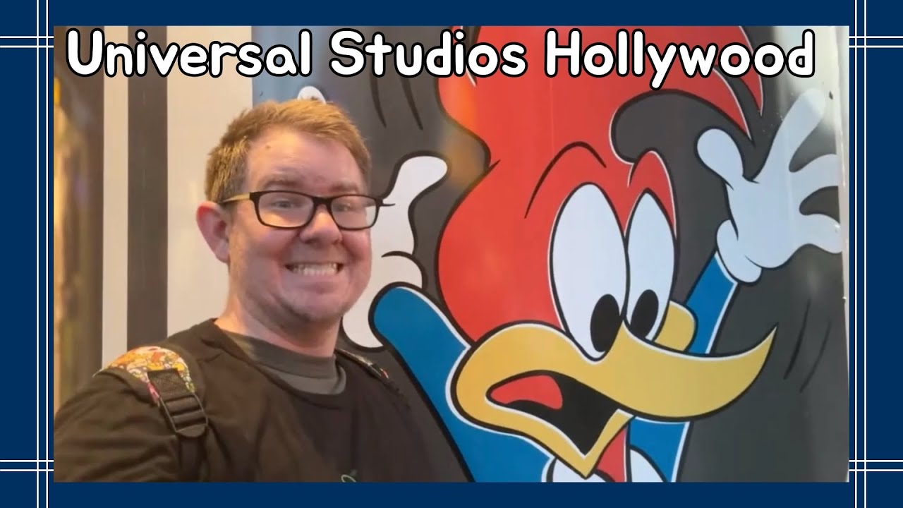 Woody Woodpecker Glamour Tram Photo Op At Universal Studios Hollywood