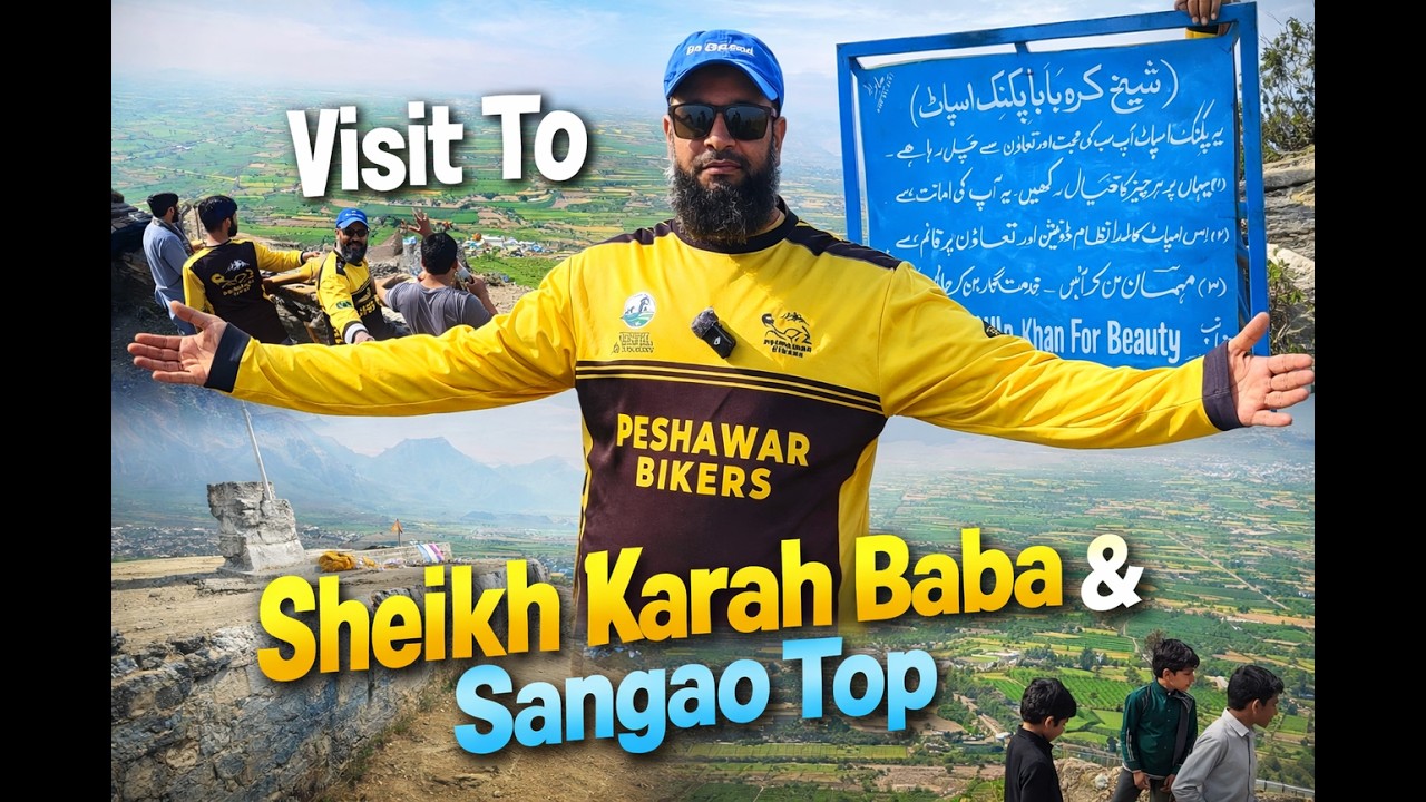 Top Views in Mardan | Sheikh Karah Baba | Sangao Top | Biking Adventure | Peshawar Bikers | Bikers