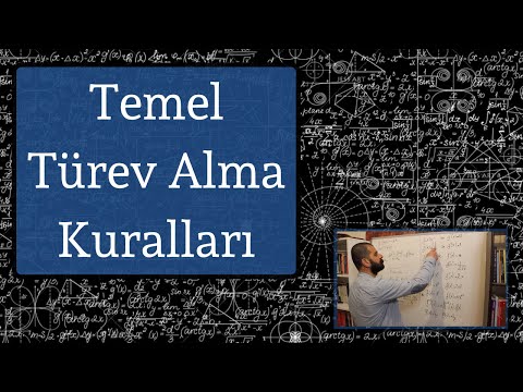 Temel Türev Alma Kuralları