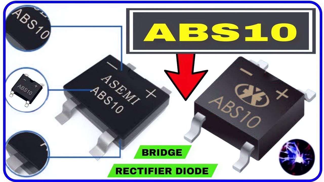 ABS10 Bridge Rectifier Diode Testing with Multimeter ️ || How to Check ...
