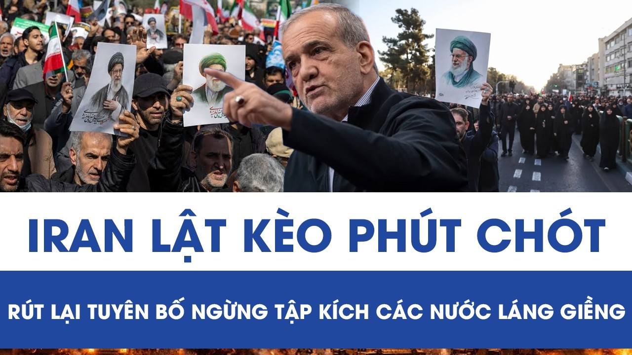 Iran lật kèo phút chót, rút lại tuyên bố ngừng tập kích các nước láng giềng