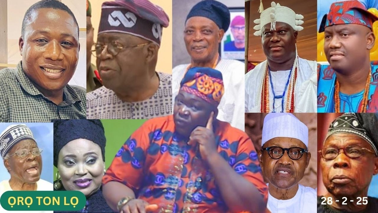 ẸYIN ỌMỌ KOTU OJIRE! IKEDE PATAKI TI JADE O! ORO TI KAN SUNDAY IGBOHO, PA AKINTOYE O!