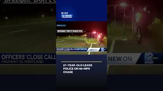 Driver Nearly Hits Officers