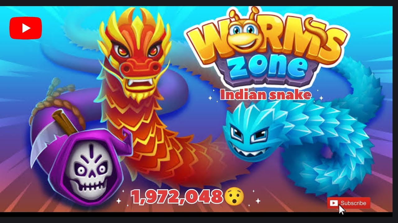 1,972,048 highest ranking 😯😎 Worms Zone.io Hungry IndiaSnake