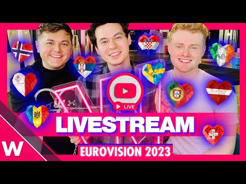 Eurovision 2023: First rehearsals livestream from Liverpool  (Day 1 morning)