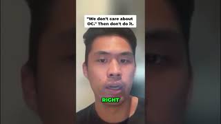 We Dont Care About Oc. Then Dont Do It.
