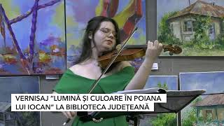 Vernisaj Lumină Și Culoare În Poiana Lui Iocan La Biblioteca Județeană