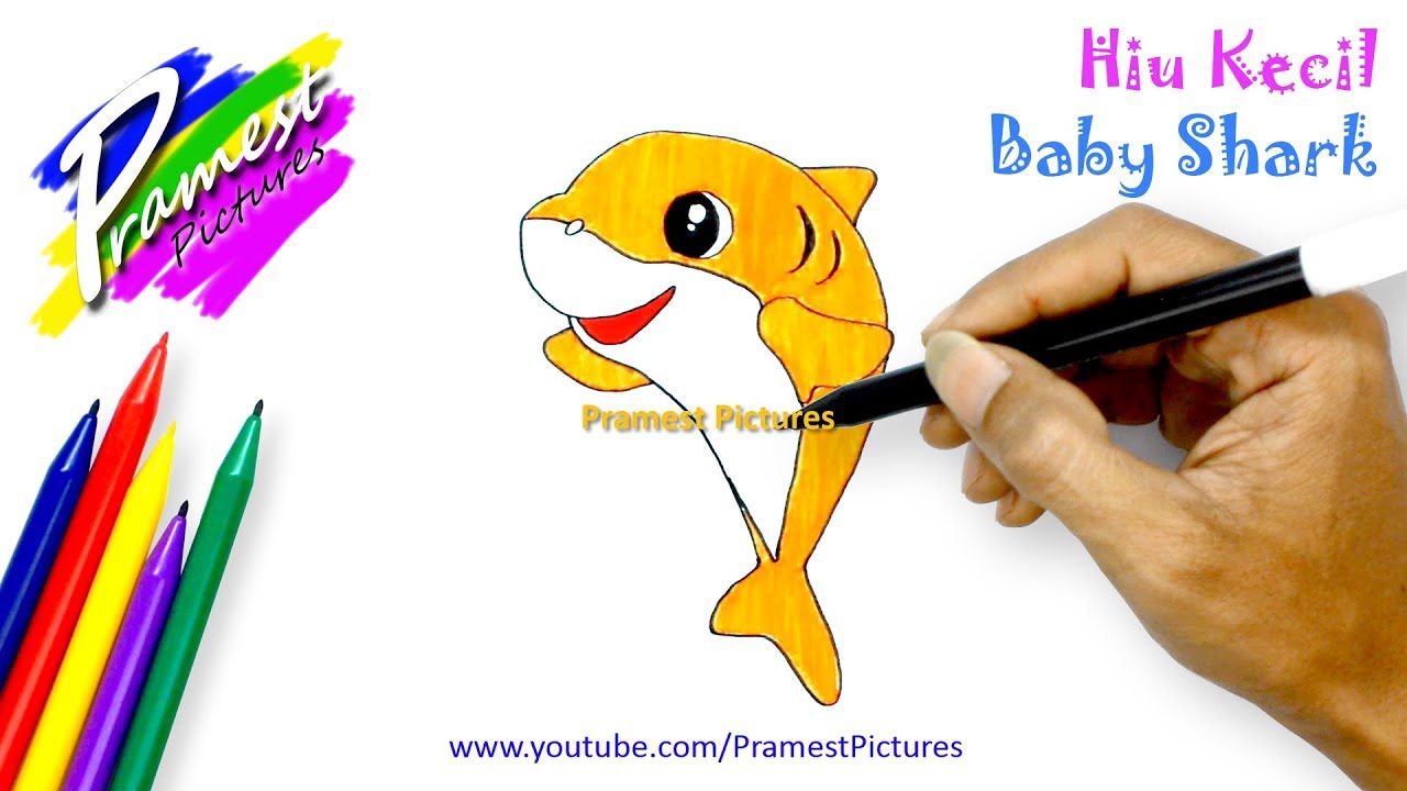 Contoh Gambar  Gambar  Mewarnai Ikan  Guppy  KataUcap