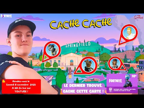 🔴 LIVE - ÉVÉNEMENT : Cache-Cache SIMPSONS Battle Royale ! 🍩 10€ pour le Vainqueur 🎁 [RUSH 5K]