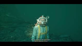 I am under the water, please help me