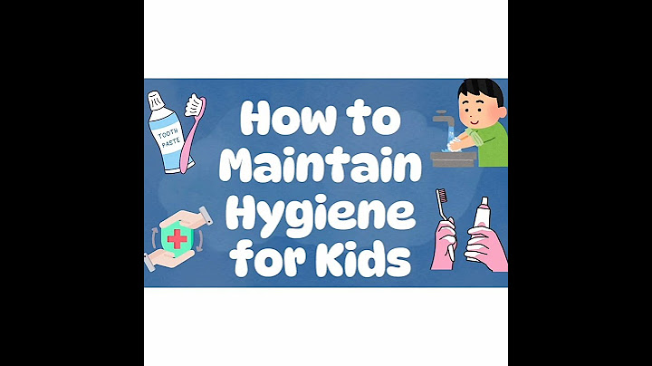 “Stay Clean and Healthy – Hygiene Habits for Kids!” #kidsroutine #healthychildren