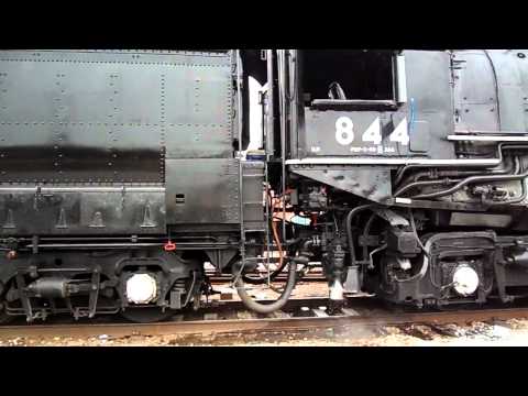 Union Pacific Steam Engine No. 844 Arrives in Jeff...