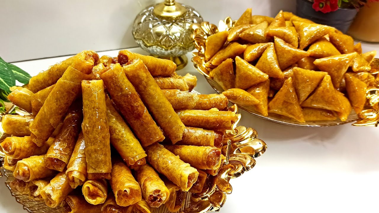 معسلات رمضان بريوات بكاوكاو _او الفول السوداني  مع طريقتي الخاصه في تحضير الورقة دالبسطيلة