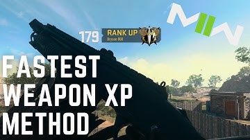 Fastest Weapon/Rank XP Method Warzone 2.0 | How to Max Weapons In One Game