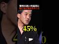 あのホリエモンが絶句。「利益率45%」の化け物ビジネスが現れる… #shorts