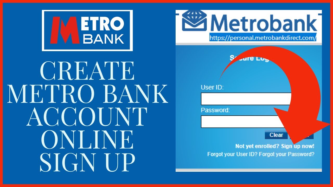 Metro Bank Sign Up How to Register in Metrobank Online 2021 YouTube