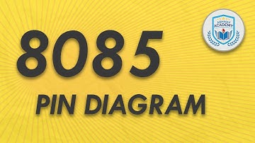8085 Pin Diagram | Explained !!!