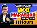 CA Inter Audit MCQs Marathon | 200 Pages in 11 hours | CA Siddharth Agarwal