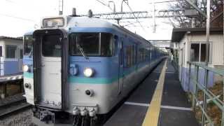 [FHD]443M　115系1000番台ナノC5編成　長坂発車
