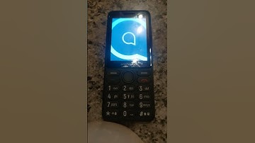 TCL onetouch 4022S Startup and Battery entry